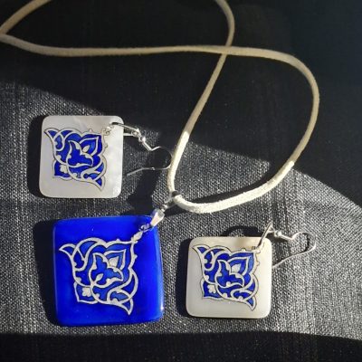 ست گردنبند و گوشواره