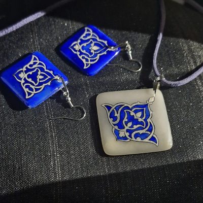 ست گردنبند و گوشواره