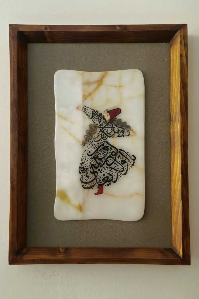 تابلو خط نقاشی